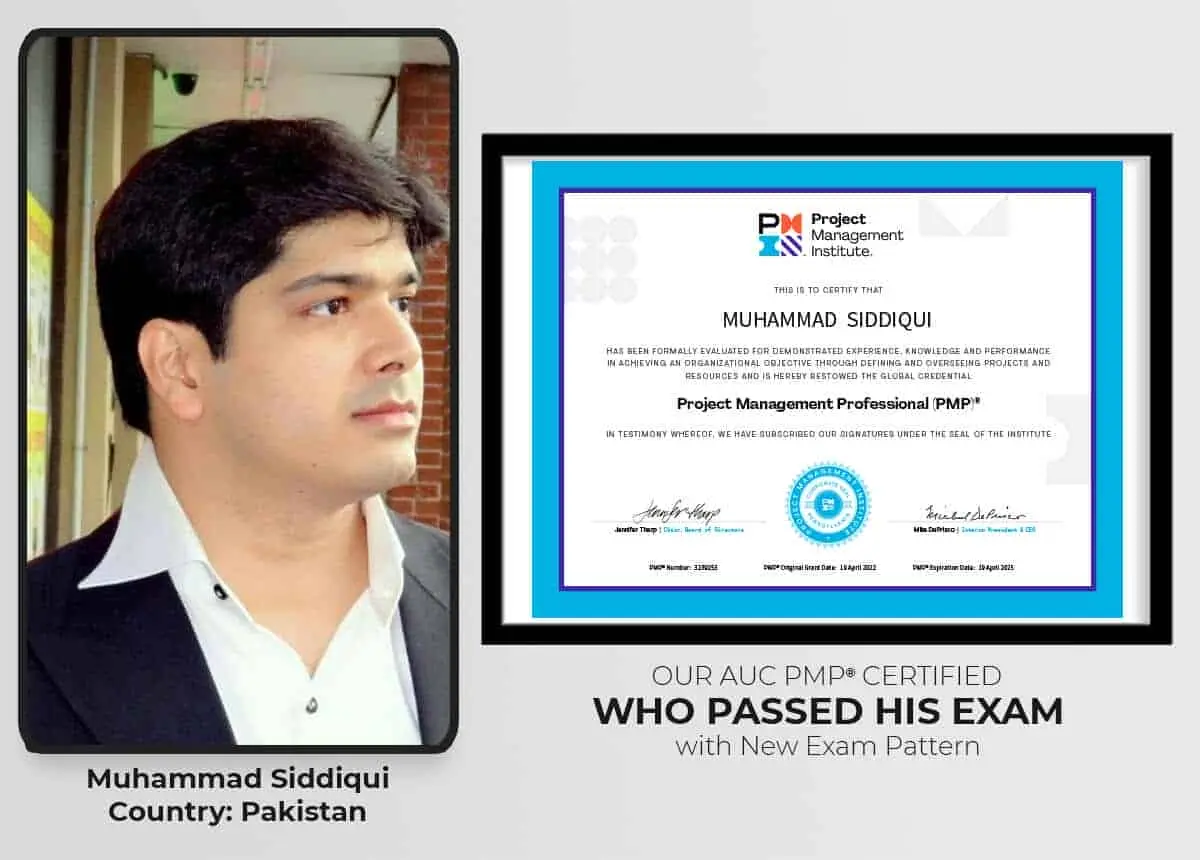 Successful PMP Certified
