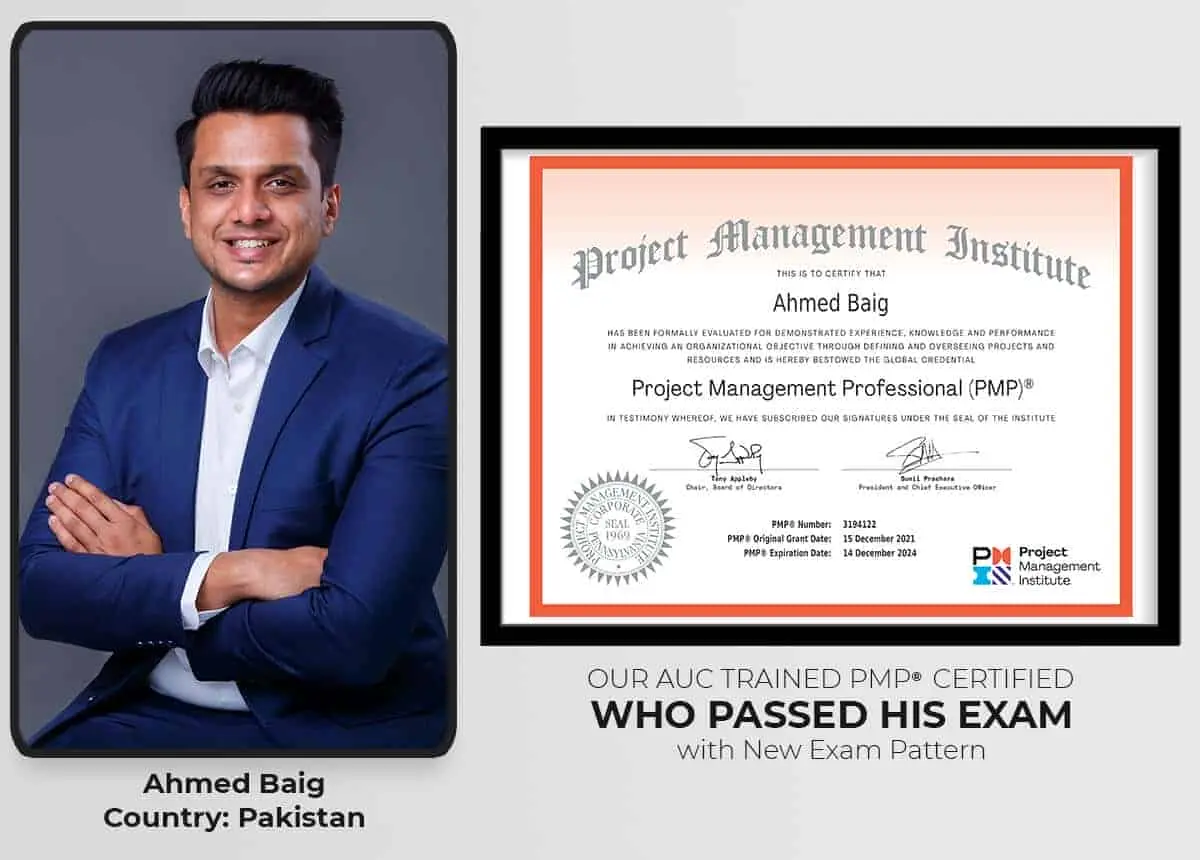 Successful PMP Certified