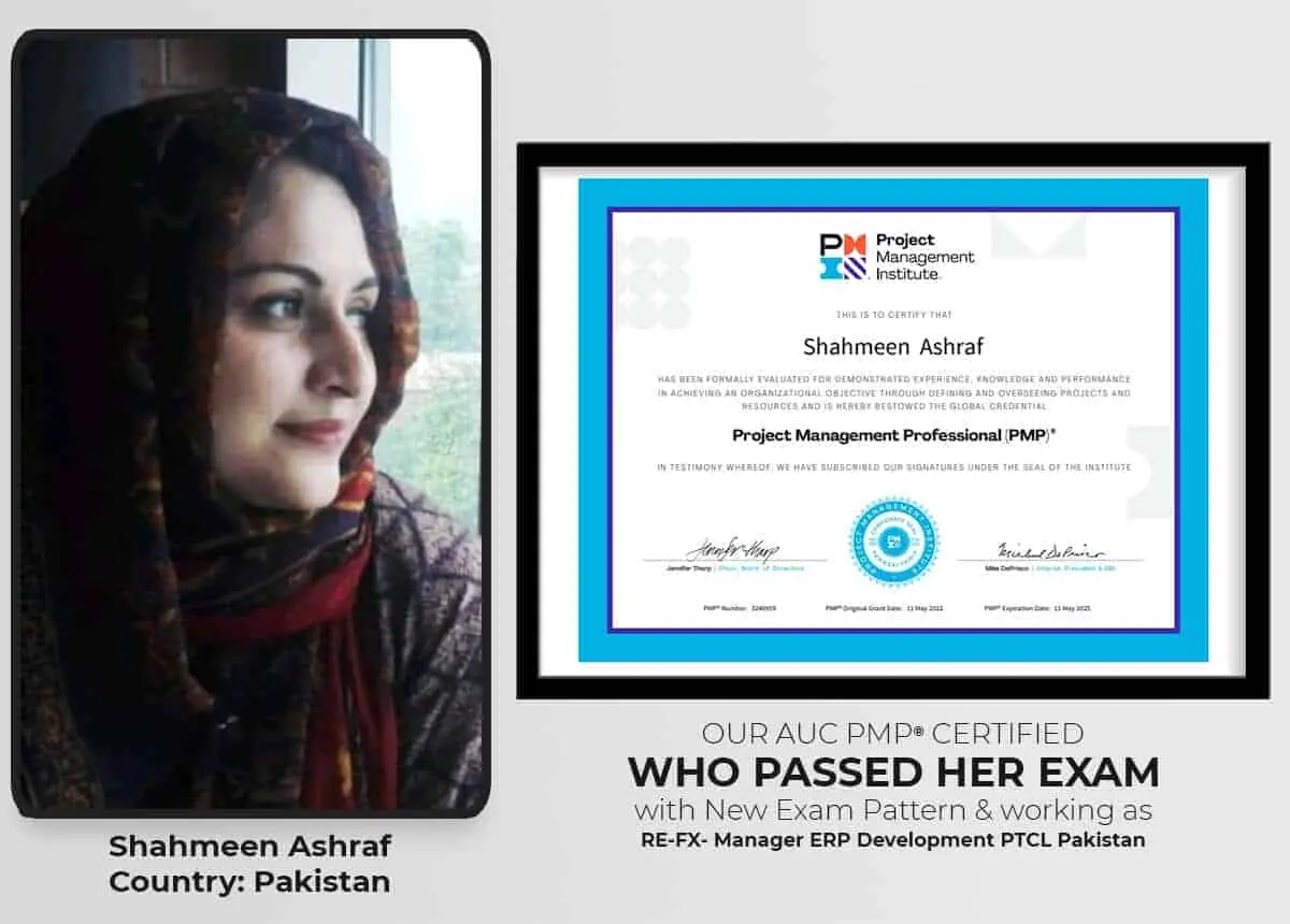 Successful PMP Certified