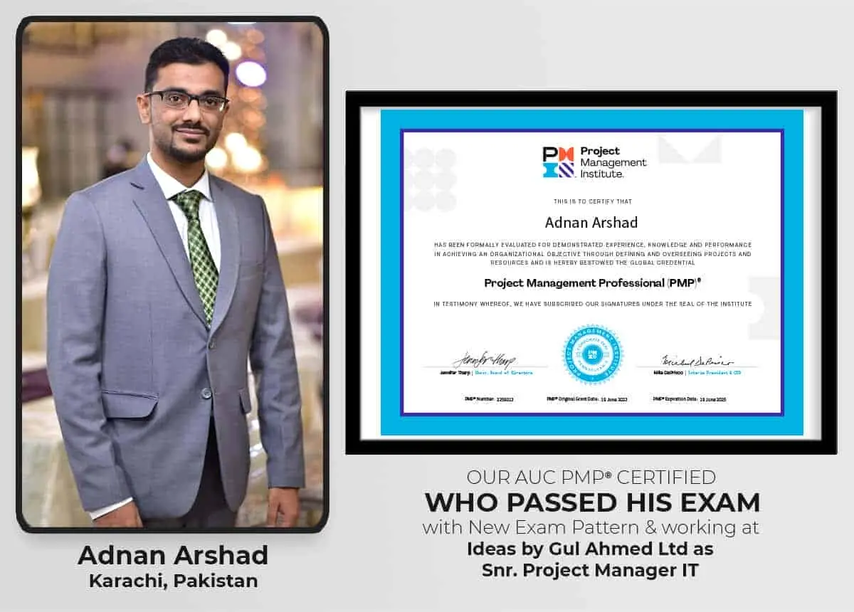 Successful PMP Certified